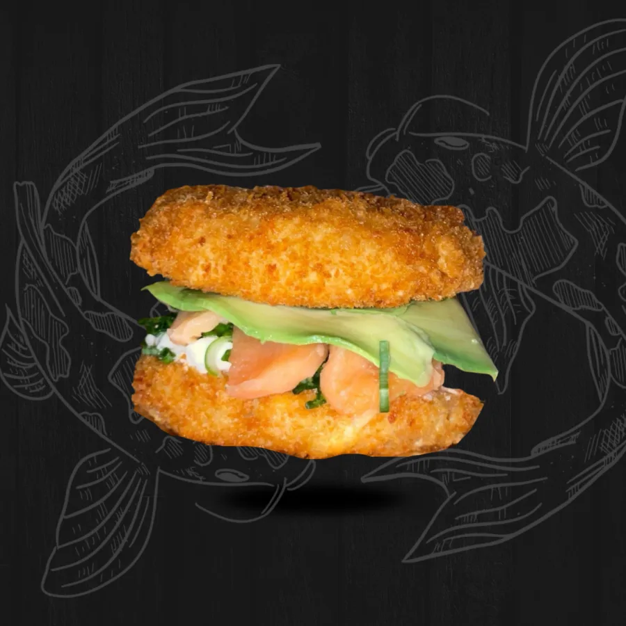 SUSHI BURGER SALMON