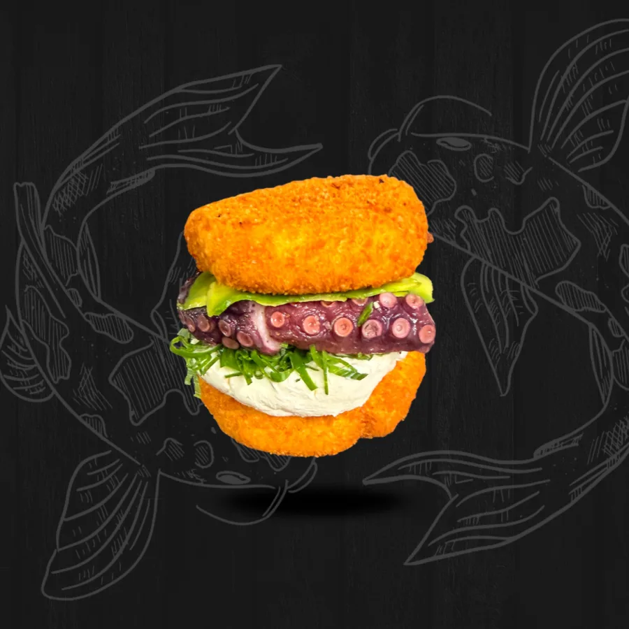 SUSHI BURGER PULPO