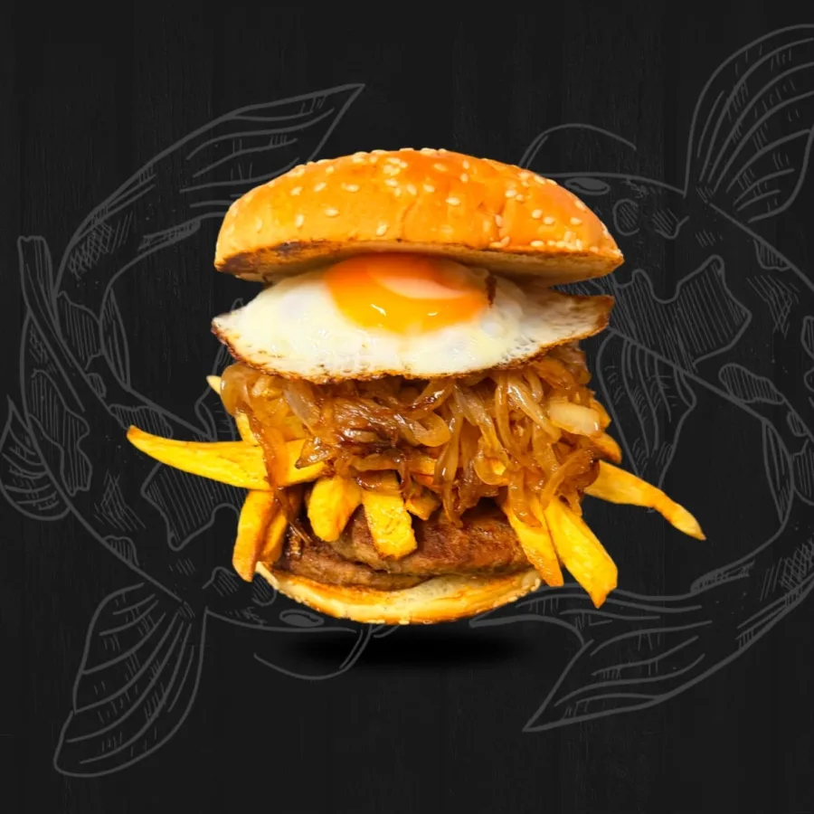 HAMBURGUESA A LO POBRE