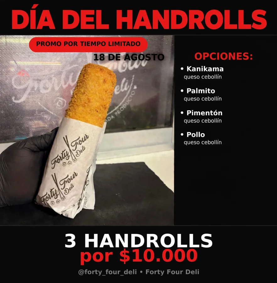 Día del handrolls